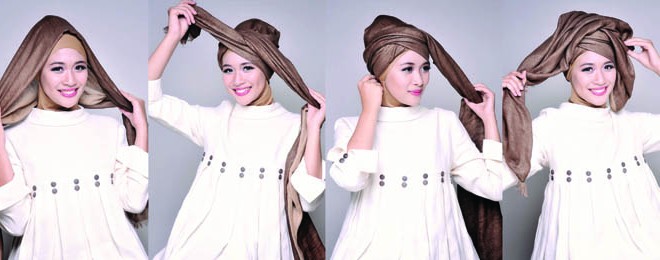 Tutorial Hijab Ala Rami Metalik