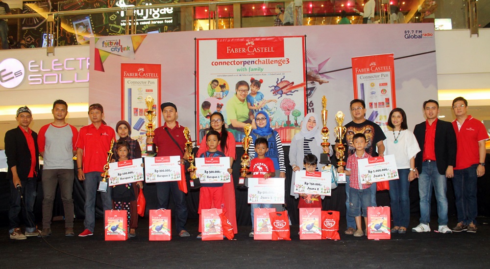 Faber-Castell Sukses Menggelar Connectorpen Challenge di Bandung