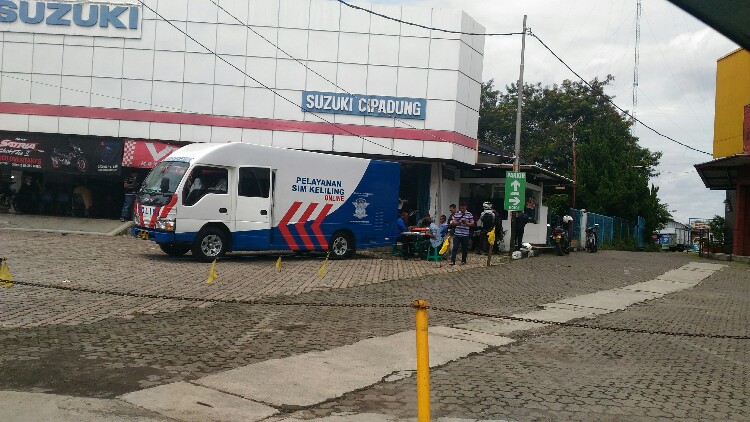 Mobil Sim Keliling Kota Bandung di Borma Cipadung & BTM Cicadas