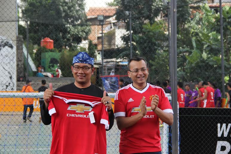 Chevrolet Perbarui Lapangan Futsal Bawet di Bandung