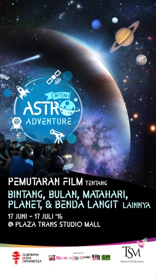 Nikmati Liburan Sekolah di TSM Bandung Bersama Astro Adventure