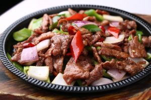 42319660 – teppanyaki donkey meat 42319660 – teppanyaki donkey meat
