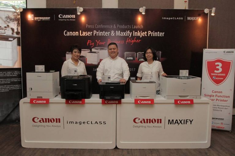 Canon Hadirkan 3 Seri Printer MAXIFY Terbaru Cepat dan Efisien