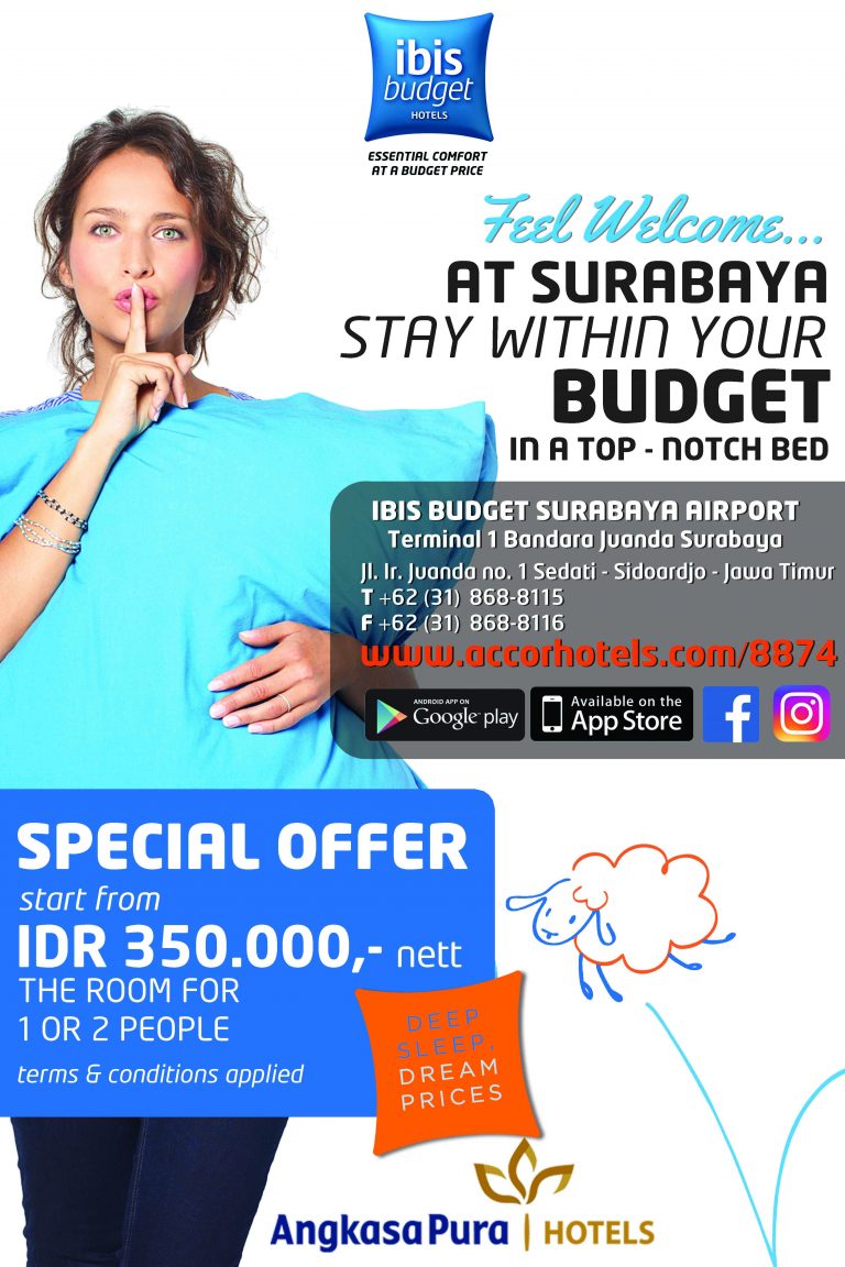 Menginap Layaknya di Pesawat Bersama Hotel Ibis Budget Surabaya