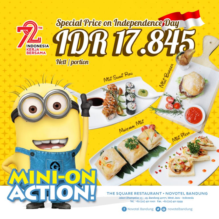 Keseruan “Mini-On Action 17845” Ala The Square Restaurant