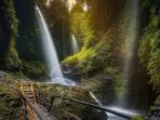 Tempat wisata Bandung Curug Tilu Leuwi Opat