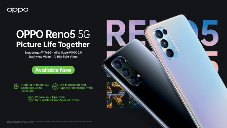 OPPO Reno5 5G Dijual Perdana di Indonesia, Ini Harga dan Spesifikasinya