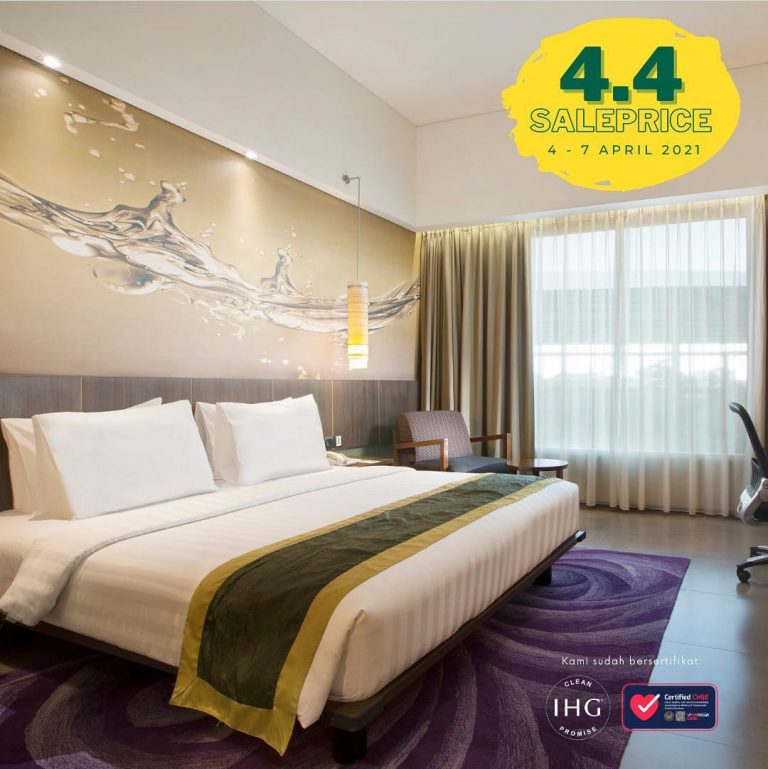 Potongan Harga hingga 40 Persen di 4.4 Sale Price Holiday Inn Bandung Pasteur