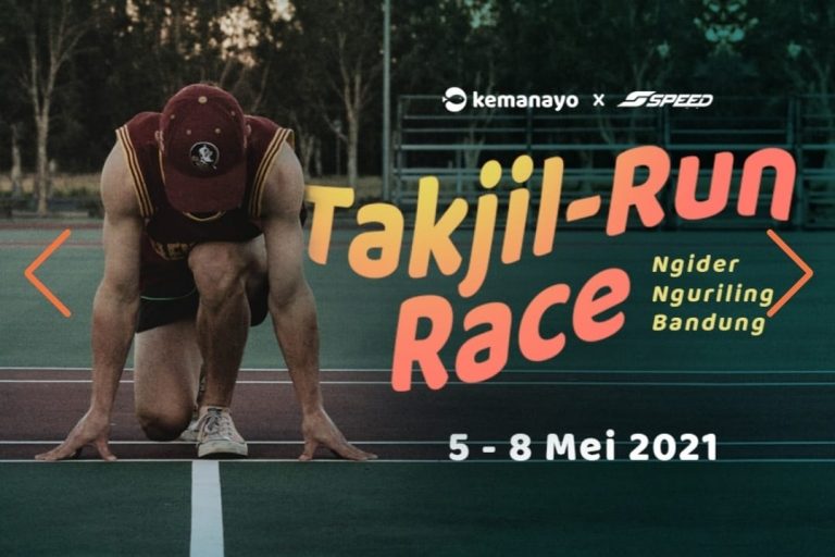 Memeriahkan Ramadhan, Travel Startup Kemanayo Mengadakan Takjil-Run Race di Bandung