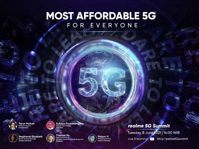 Gelar 5G Summit Pertama realme Siap Mempopulerkan Teknologi 5G dengan Harga Terjangkau