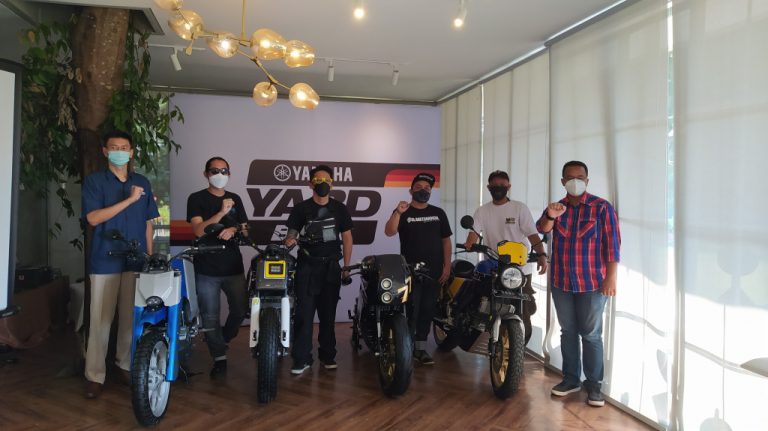 Yamaha XSR 155 Motoride dan Yard Built Indonesia Eksplorasi Tempat Wisata Bandung