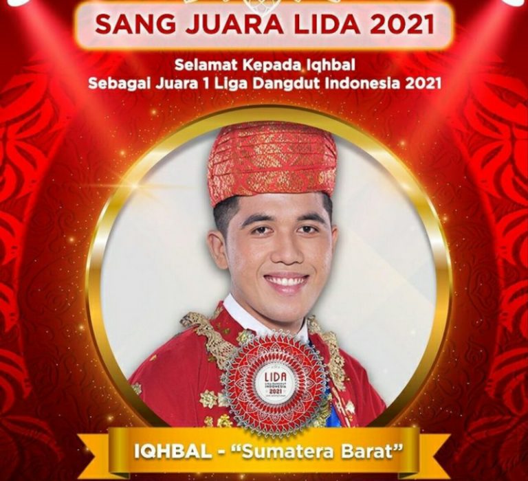 Iqhbal Dinobatkan sebagai Juara LIDA 2021 dan Berhak Dapatkan Uang Rp500 Juta