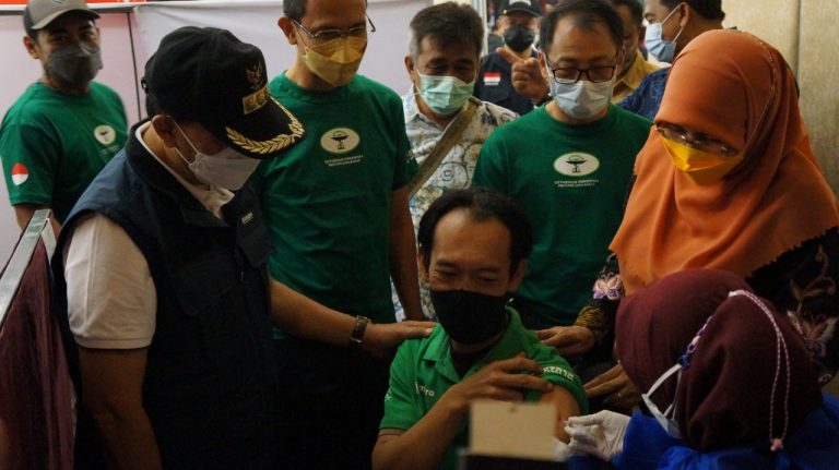 Gebyar Vaksinasi Covid-19 Gabungan Perusahaan Farmasi Indonesia Jawa Barat di Mepro Hall Bandung untuk Percepat Herd  Immunity