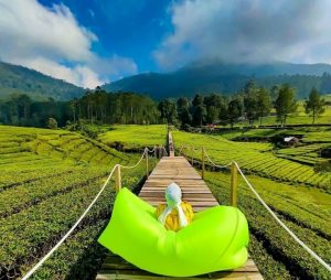 Suasana wisata Nuansa Riung Gunung Pangalengan, Jawa Barat. Foto: Instagram @anggitarhw12