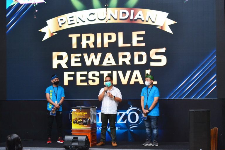 Pengundian Triple Rewards Festival di Festival Citylink Bandung Berhadiah Motor