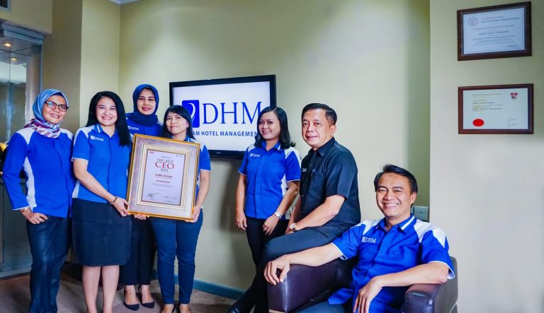 CEO PT. Dafam Hotel Management, Andhy Irawan Raih Best CEO 2021