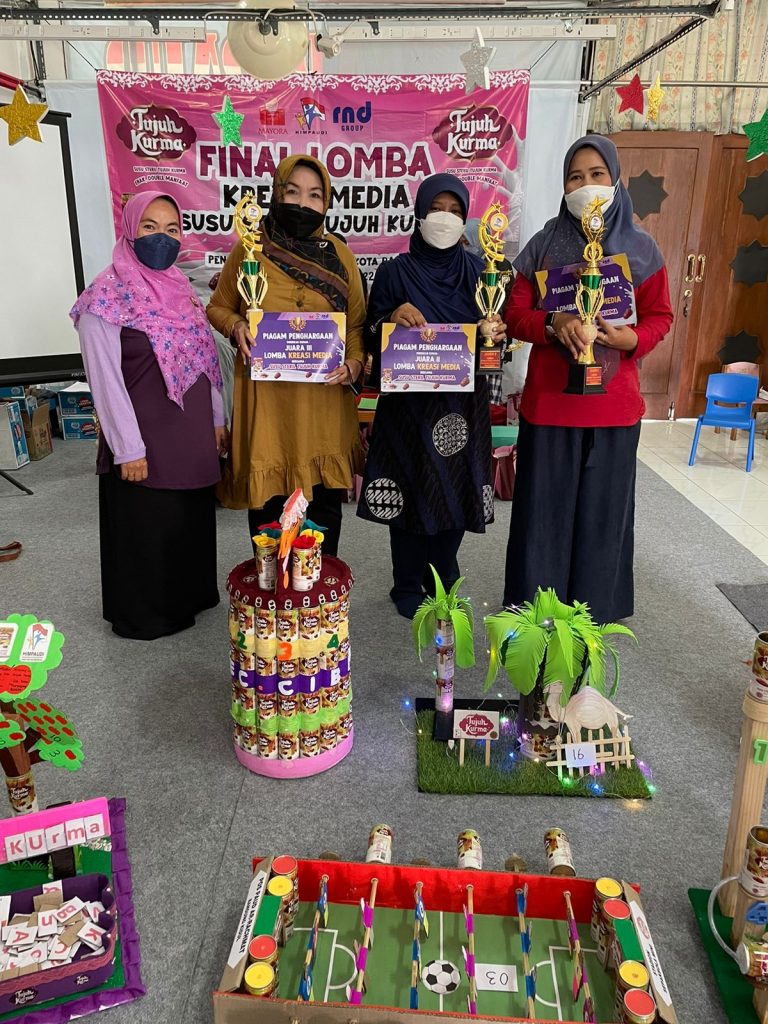 Susu Steril Tujuh Kurma Gandeng HIMPAUDI Kota Bandung Gelar Lomba Kreasi Media untuk Asah Kreativitas Para Tenaga Pendidik