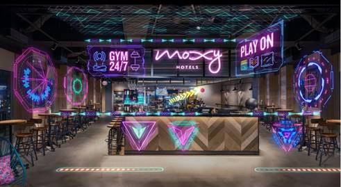 Moxy  Hotel Bandung Menyalurkan Semangat ‘Play On’  Mendobrak Batas Berbagai Dimensi dari Hotel ke Dunia Virtual