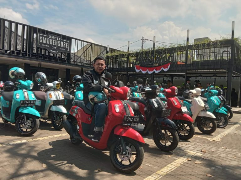 Yamaha Jabar Gelar Hybrid Digital Challenge, Menjajal Iritnya Yamaha Fazzio Keliling Bandung dengan Teknologi Bluecore Hybrid