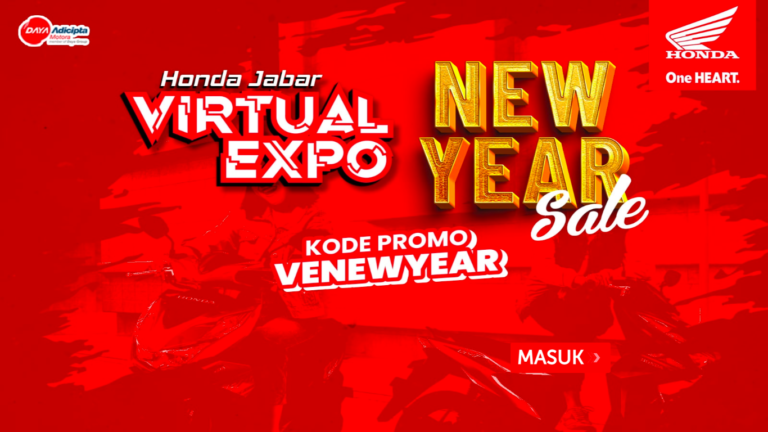 Sambut Tahun Baru, DAM Hadirkan Promo di Pameran Honda Jabar  Virtual Expo