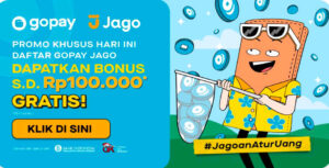 Dapatkan Kode Promo Gojek Khusus Hari Ini, Gratis Gopay Jago Bonus 100 Ribu Gratis, Cek Disini