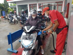 Kelebihan Yamaha Freego tangki bensin didepan