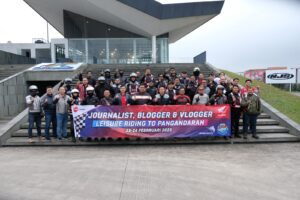 DAM Ajak Jurnalis, Blogger, dan Vlogger Nikmati Keindahan Pantai Rancabuaya dan Pangandaran Menggunakan Sepeda Motor Honda