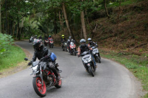 Menikmati Indahnya Pantai Jabar Selatan Touring Mengendarai Honda CB150R Rute Bandung, Rancabuaya hingga Pangandaran