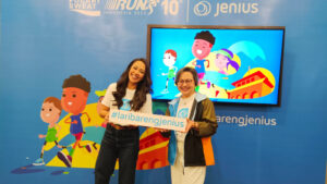 Jenius Dukung Pocari Sweat Run Indonesia 2023 Melalui Rangkaian Acara 'laribarengjenius' di Bandung