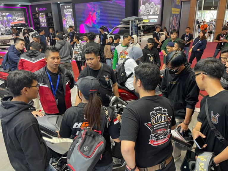 DAM Ajak Komunitas Honda Genio dan Vario di Bekasi Kunjungi GIIAS 2023