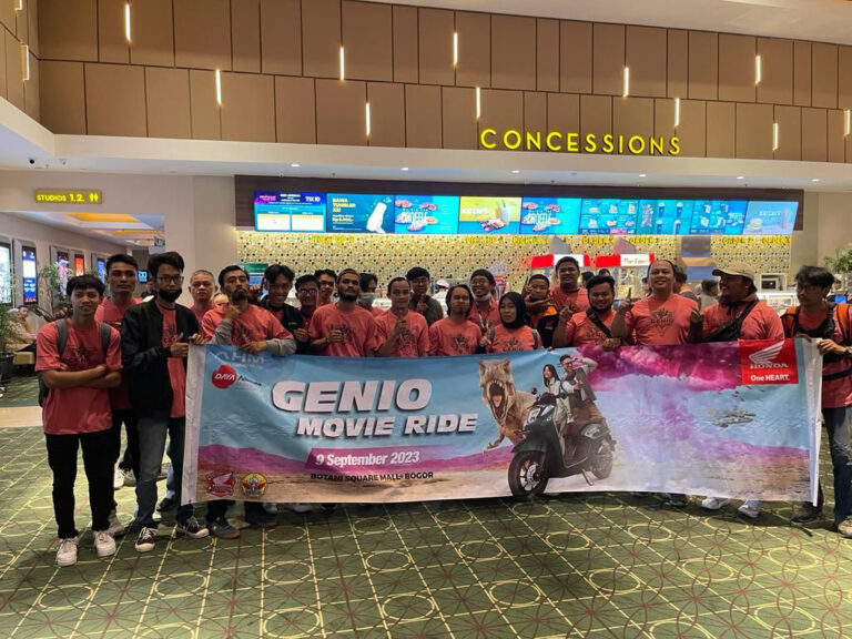 DAM Ajak Gathering Komunitas Honda di Genio Movie Ride  
