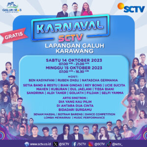 E-Flyer KARNAVAL SCTV 2023 - KARAWANG
