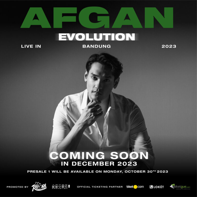 Harga Tiket Konser Afgan Evolution Live In Bandung 2023 di Harris Hotel Festival Citylink Bandung