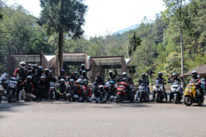DAM Apresiasi Komunitas Honda Melalui 'Fun Touring with Honda Community To Gunung Puntang'