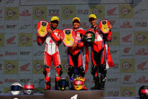 Rheza Podium Kedua ARRC China, Astra Honda Pastikan Juara Asia