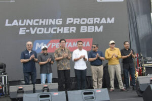 Bapenda Jawa Barat Gelar Event Road to GIIAS Bandung dan Launching Program e-Voucher BBM My Pertamina di Gedung Sate