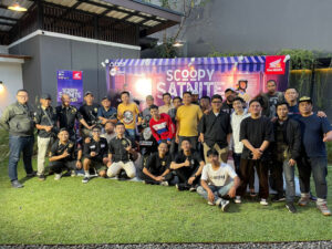 Kumpul Bareng Komunitas Honda Scoopy di Acara Scoopy Satnite Fever