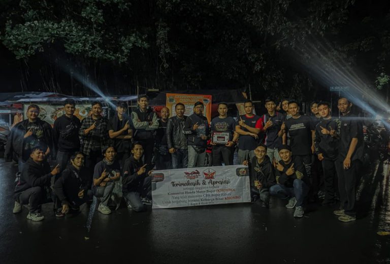 Komunitas Honda Motor Bogor Gelar Kopdar Rutin dan Deklarasi Bergabungnya CBR Bogor Riders