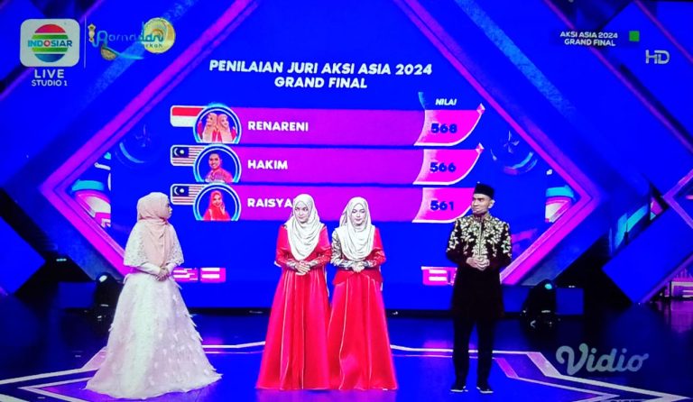 Hasil Grand Final Aksi Asia 2024, Inilah Peringkat RenaReni Indonesia