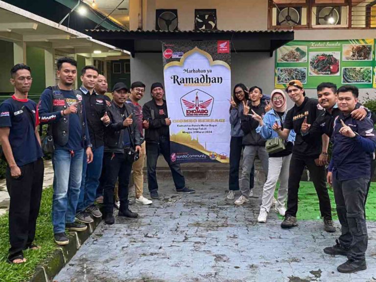 Berbagi Kebaikan di Bulan Ramadhan Bersama Komunitas Honda Bogor