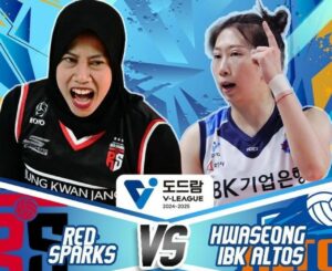 Red Spark vs IBK Altos berlaga di Liga Voli Putri Korea