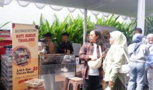 Festival kuliner brand lokal terpilih.