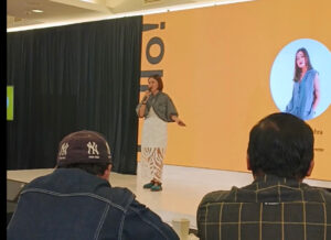 Mirsha Syahnaz, Co-Founder dan Brand Director Monday Coffee Co adalah salah satu pembicara dalam kegiatan Lokakarya Jurnalisme Lingkungan yang diselenggarakan oleh Bakti Lingkungan Djarum Foundation.