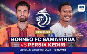 Borneo FC Samarinda vs Persik Kediri