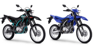 Yamaha WR155R Black & Yamaha WR155R Blue