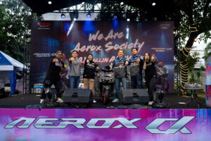Bikers Aerox Tumpah Ruah, Nikmati Vibes We Are Aerox Society di Jakarta