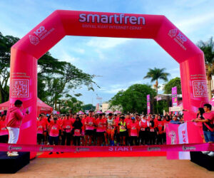 Ratusan Orang Ramaikan Smartfren Fun Run 2025: Cimahi