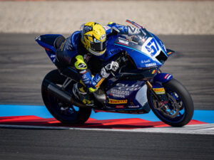 El' Dablek Aldi Satya Mahendra Terpacu Taklukan Sirkuit Cremona di Ajang Dunia World Supersport