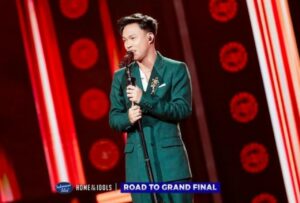 Fajar Noor lolos Grand Final Indonesian Idol season 13. Foto: Instagram @indonesianidolid