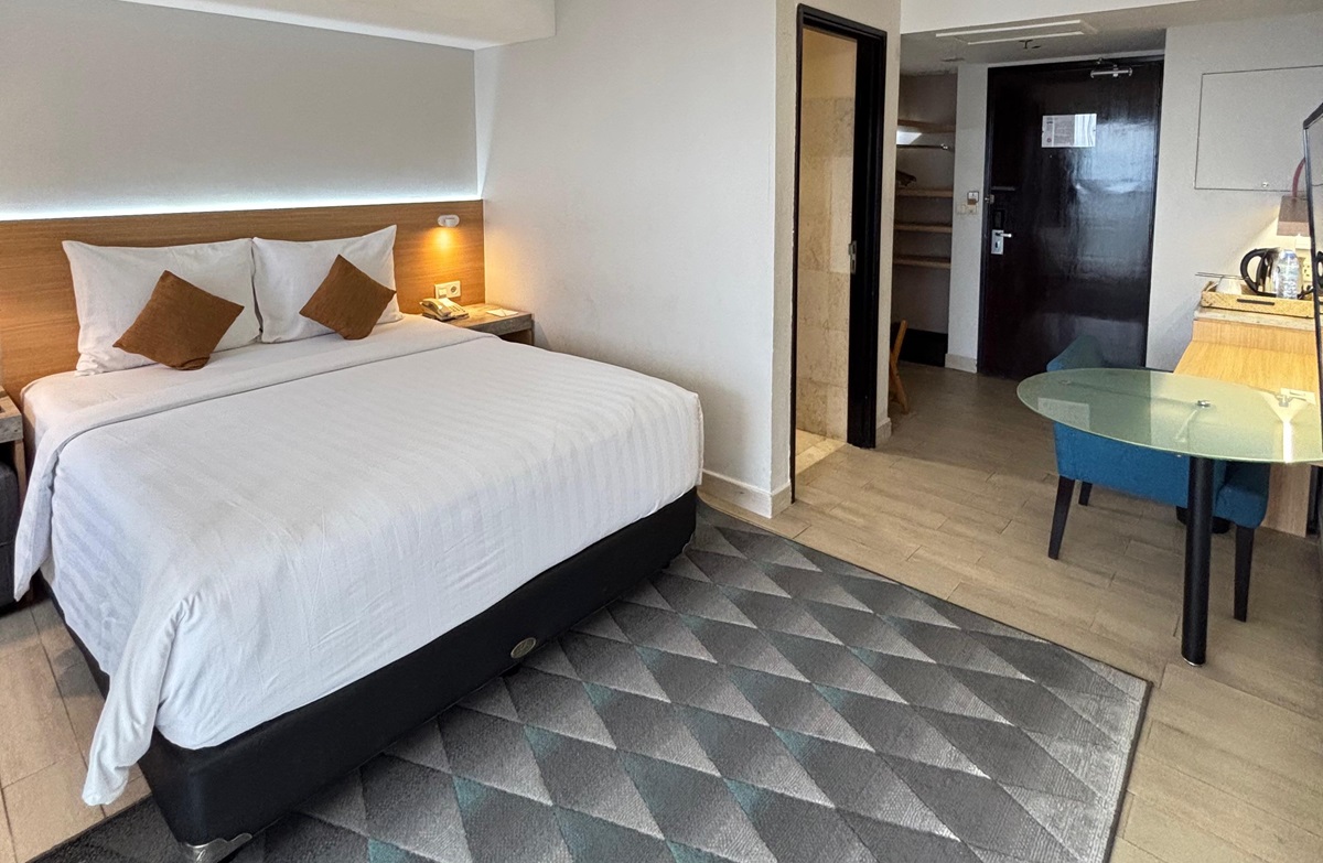 Salah satu kamar yang nyaman di hotel Grand Dafam Braga Bandung. Foto: Grand Dafam Braga Bandung